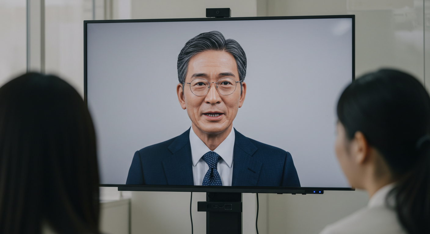 AI社長 デジタルヒューマン