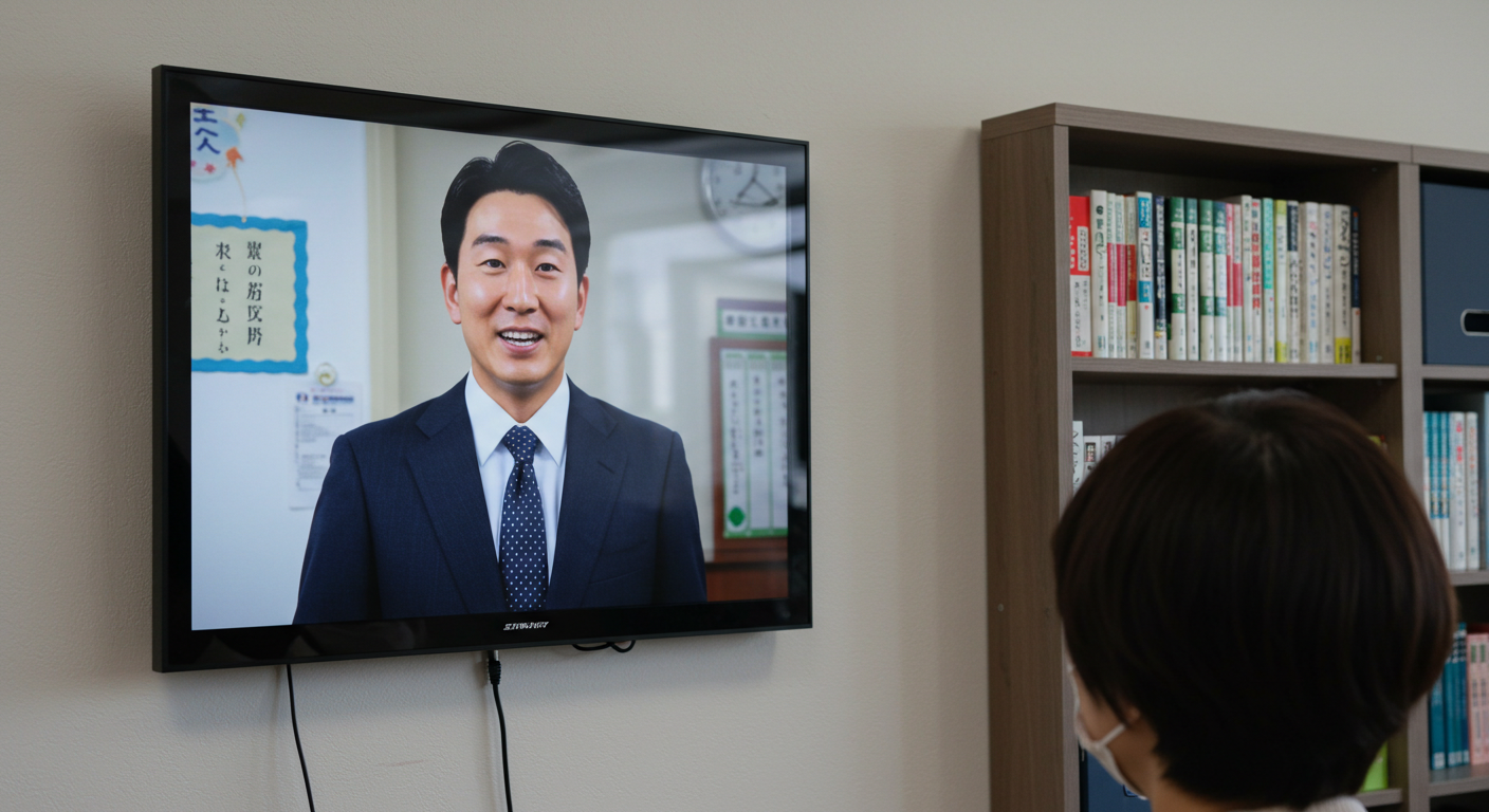 AI校長 デジタルヒューマン